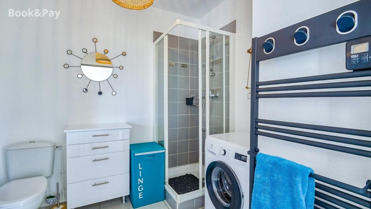 Les Alouettes Studio Avec Terrasse, Garage Et Piscine ラシオタ エクステリア 写真