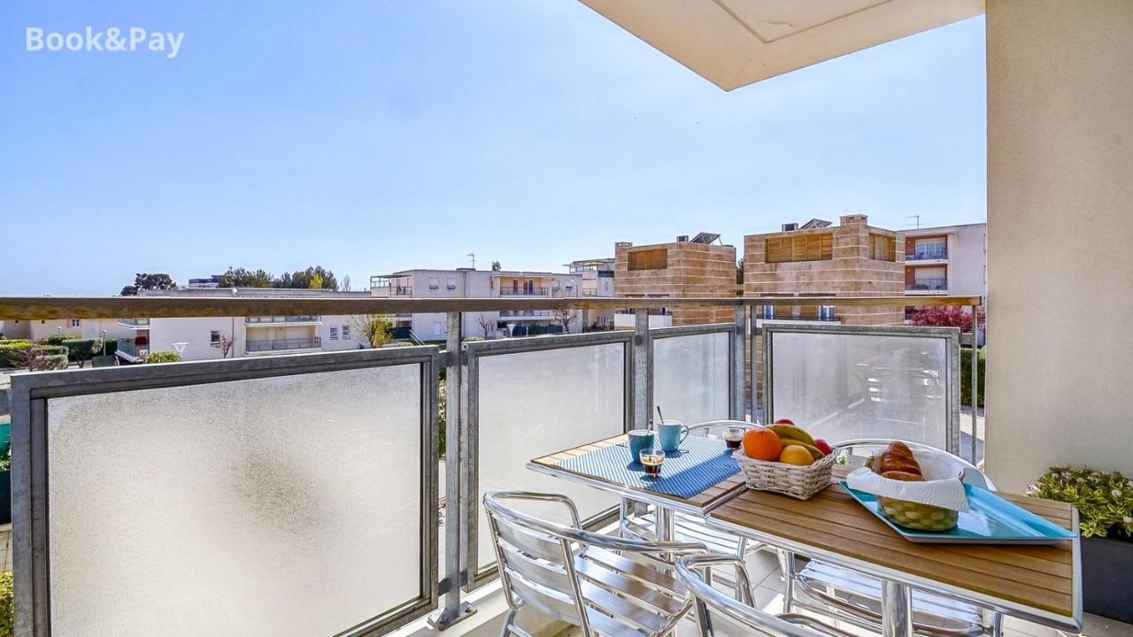 Les Alouettes Studio Avec Terrasse, Garage Et Piscine ラシオタ エクステリア 写真