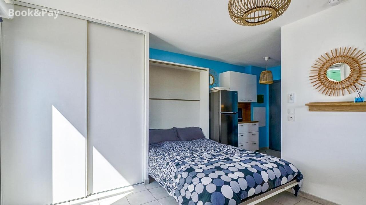 Les Alouettes Studio Avec Terrasse, Garage Et Piscine ラシオタ エクステリア 写真